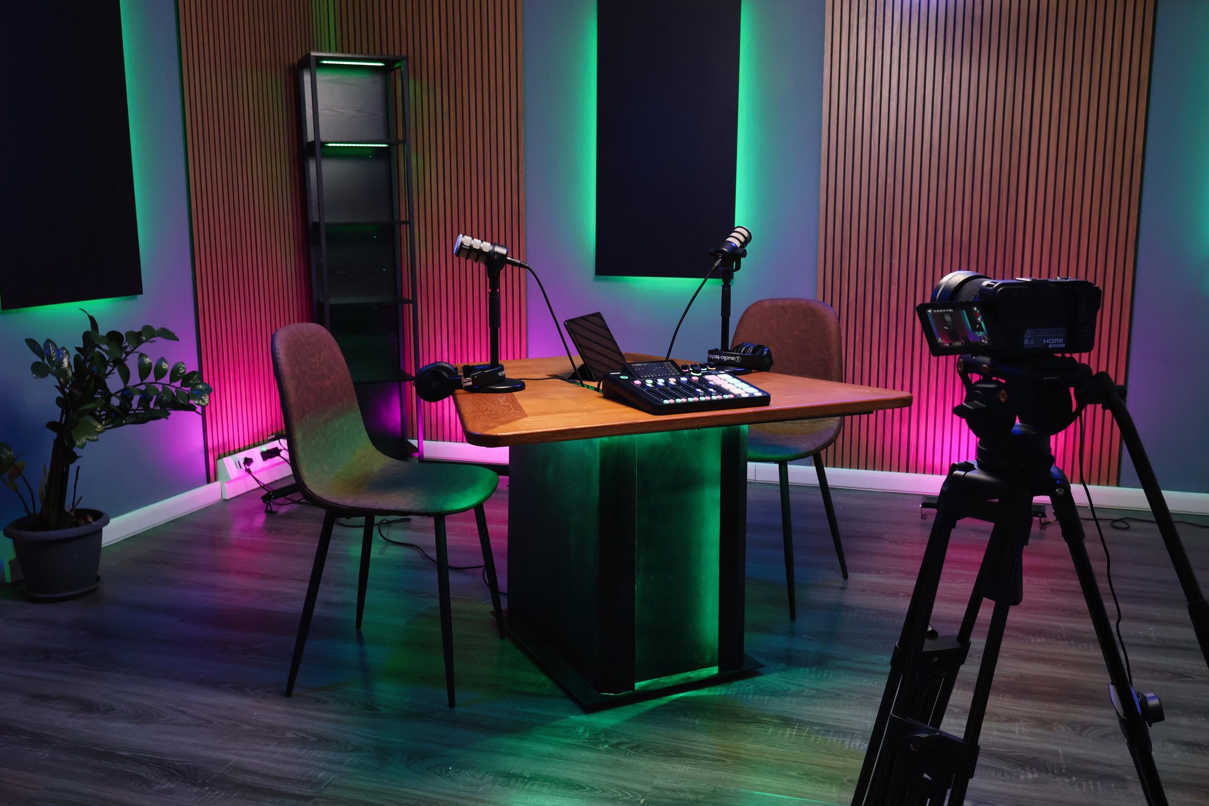 Sala Podcast Roma — studio di registrazione