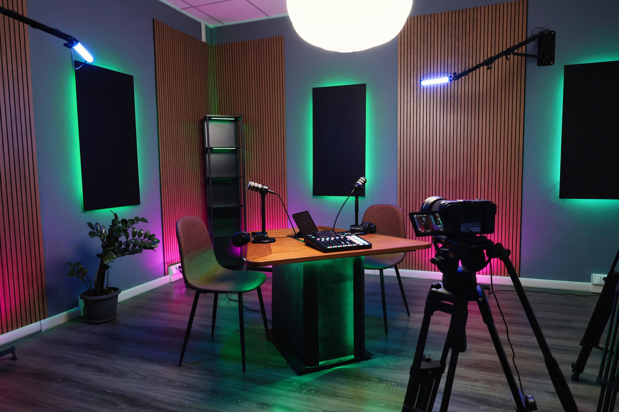 Sala Podcast Roma — studio di registrazione