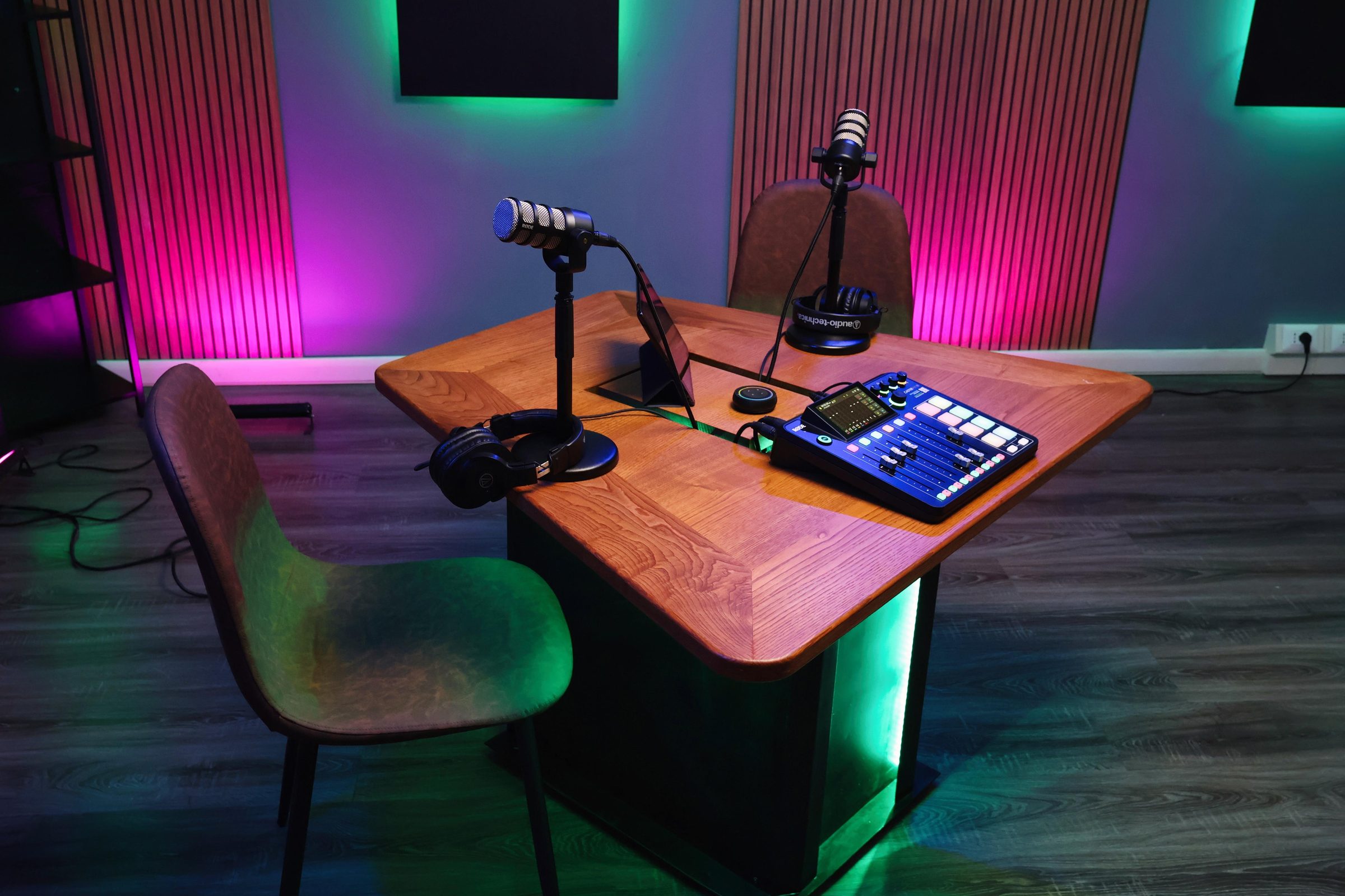 Sala Podcast Roma — studio di registrazione